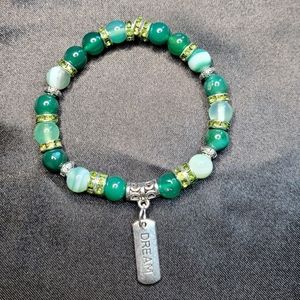 2 for 30 $Green jade healing stones